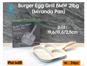 Panci omelet / Burger Egg Grill pan / panci panggangan / pan penggorengan / Frying pan