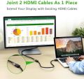 Cáp HDMI nối dài 1M hỗ trợ 4K 2K chính hãng Ugreen 10141. 
