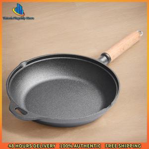 【Clearance sale processing】 Cast Iron Frying Pan Pre-Seasoned Fry Pan with Handle for Indoor & Outdoor Usefor Cooking Baking Frying