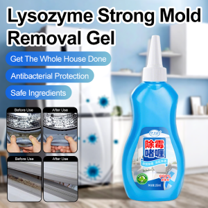 Household Mold Removal Gel Powerful Mildew Stain Cleaner for Kitchen Bathroom Surfaces Anti-Fungal Cleaning Gel Mold Remover Gel Mildew Cleaner Bathroom Stain Remover