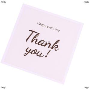 [COD] hegu 100ชิ้น แพ็คขอบคุณถุงใสแบบมีกาวในตัวถุงขนมคุกกี้เบเกอรี่มีกาวในตัวถุงขนมเป็นของขวัญแต่ละชิ้น