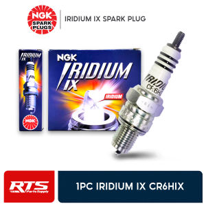 NGK SPARK PLUG IRIDIUM IX for Gremlin 110 Korak 110 Mojo 110 CR6HIX ( 1 PC )
