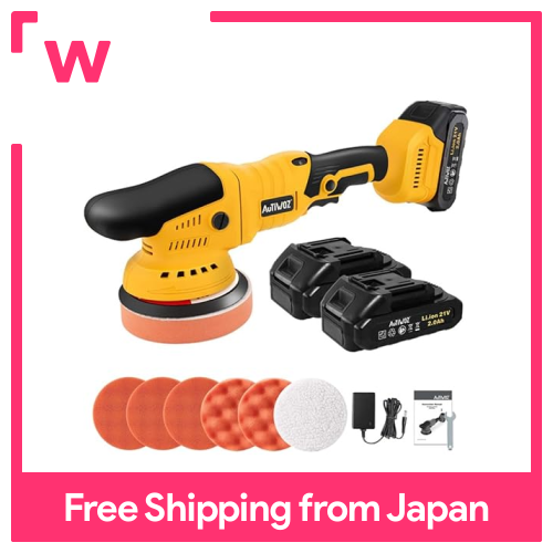 AUTIWOZ Double Action Polisher Cordless 21V Rechargeable Makita ...