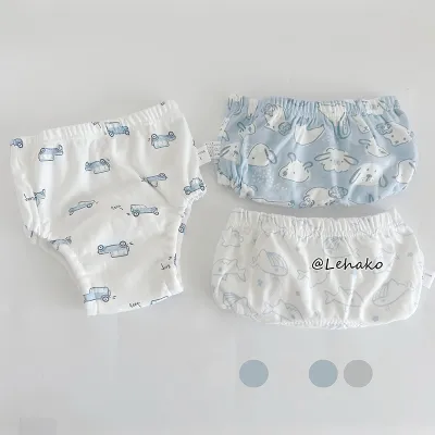 🇸🇬 Fast Shipping ★ 3pcs Baby Toilet Training Pants Kids Potty Training Pants Toddler Boys Girls 6 Layer