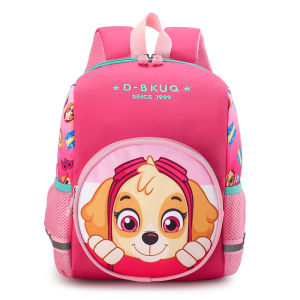Kids High Quality Backpack Paw Patrol Design Nylon Waterproof School Bags for Boys and Girls