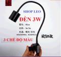 ĐÈN LED SIÊU RỌI 3W 3 CHẾ ĐỘ MÀU - ĐÈN RỌI BIOTOP - đèn rọi bể cá - biotop - hồ thủy sinh - phụ kiện cá cảnh - shopleo. 
