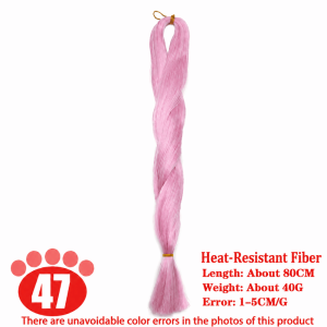 GOUPDO 80cm Cấy tóc cho búp bê Chịu nhiệt Sợi chịu nhiệt Tóc búp bê làm từ sợi chịu nhiệt Mịn Màng Thẳng Đứng Vật liệu cấy tóc cho búp bê Cho Búp bê BJD SD Tóc búp bê