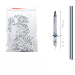 【MISUIY】Electroplating Horn Double-Headed No Mark Nails Anti-Rust Finishing Nails Wood Nails Fixing Handy Tools Scre Extension