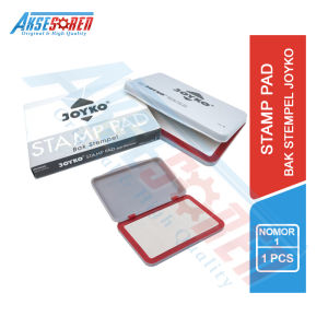 Stamp Pad Bak Stempel Joyko [No.1] / Bak Stempel Tinta / Tempat Stempel / Stampel / Setempel / ATK Kantor Lengkap / Bantalan Stempel / Tempat Tinta Stempel / Bak Tinta Stempel / Tempat Tinta Stempel / Stempel Cap 3 Jari Joyko / Joyco
