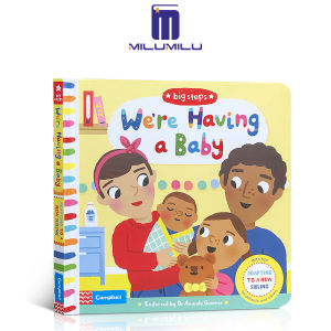 Big Steps Were Having A Baby Board book by Campbell Books