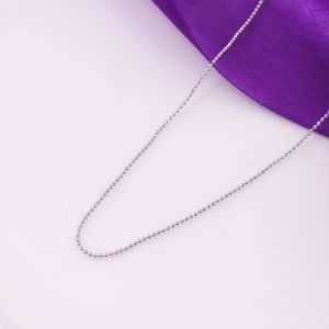 MEILYN Kalung Biji Lada Perak  Panjang 45cm Kokot U 0212210204