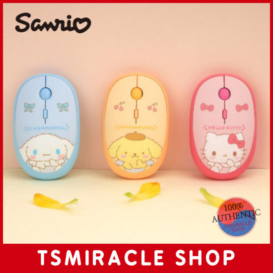 Royche Sanrio mouse 2.4GHz BT Mouse usb wireless silent mouse Hello ...