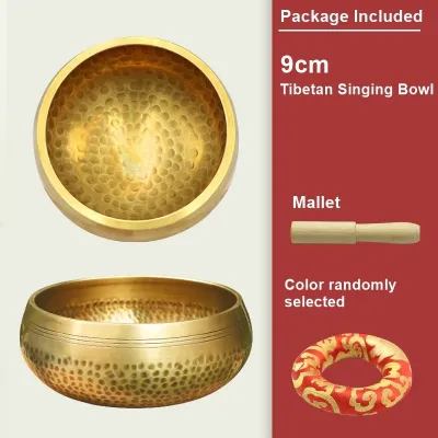 XINDERS 尼泊尔颂钵 水晶消磁 冥想 净化 Nepal Singing Bowl Yoga Meditation Metal Bowl Sound Healing Relaxation