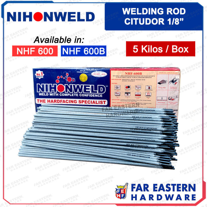 NIHONWELD Citudor Welding Rod 1/8