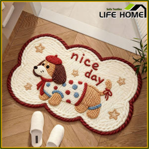 Cartoon Bathroom Floor Mat Bathroom Absorbent Carpet Floor Mat Toilet Shower Floor Mat Non Slip Mat At The Toilet Door