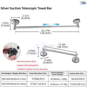 SG Stock Light Luxury Brushed Gold Towel Holder Wall Mount Single Rod Towel Rack For Bathroom Kitchen Hand Towel Storage