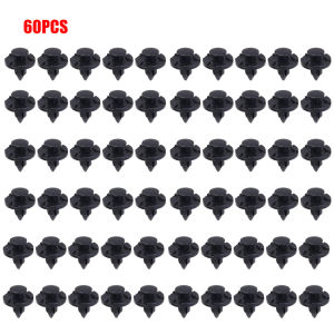 【WOKEN】100PCS Upgrade Universal 8mm Plastic Rivet Fastener Screw Car Bumper Fender Black Rivet Car Fastener Clip Car Accessories