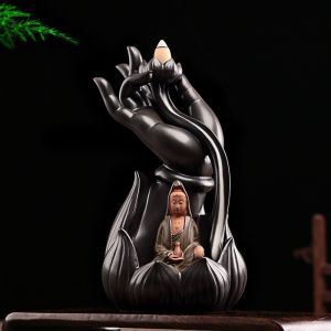 Thác Khói Trầm Hương - Thác Phật Đủ bộ phụ kiện tặng kèm 10 nụ trầm