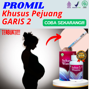 PROMIL SEHAT WANITA - PENYUBUR KANDUNGAN - Herbal untuk Kesuburan Rahim Sel Telur Agar Cepat Hamil