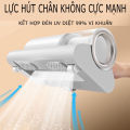 [ Cao Cấp] Máy hút bụi giường nệm diệt khuẩn UV, máy hút bụi cầm tay mini không dây, hút sạch bụi chăn, ga, gối, đệm, ghế sofa loại bỏ 99% vi khuẩn - Máy hút bụi gia đình, máy hút bụi lông chó mèo. 