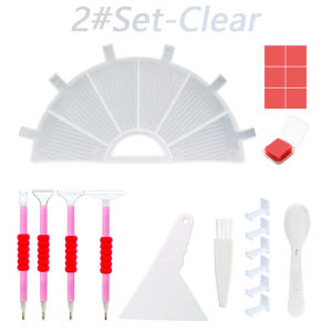 New Large Capacity Diamond Painting Tray Tools Kit Drill Pen Clay Organizer Storage Box DIY Craft Diamond Embroidery Accessories