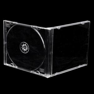 Star 1pcs readstar transparent พลาสติกชิ้นเดียวแผ่นแผ่นแผ่นแผ่น CD Case กล่องแผ่น CD หนา กล่องแผ่นดิสก์