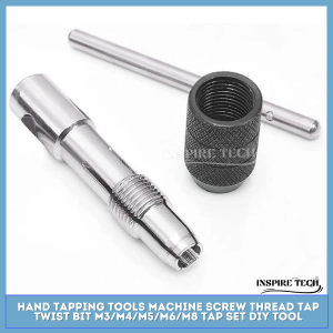 Hand Tapping Tools Machine Screw Thread Tap Twist Bit M3/M4/M5/M6/M8 Tap Set DIY Tool
