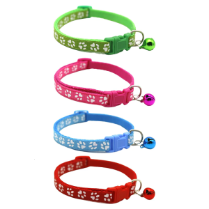 Safe Cats Collar With Gentle Sound and Adjustable Belt For Pet Location Monitoring Outdoor Walking Collar for Dog Cats