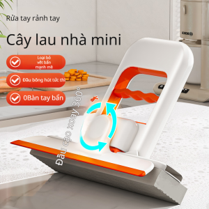 bàn chải xô vị trí đặt máy tính để bàn thuận tiện bàn chải nhà bếp nếp gấp xinh đẹp lau dọn mini