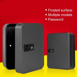 Key Safe Box Security Office Combination Lock Storage Cabinet Metal Car Password Resettable Code Wall Mounted Organizer Lockable