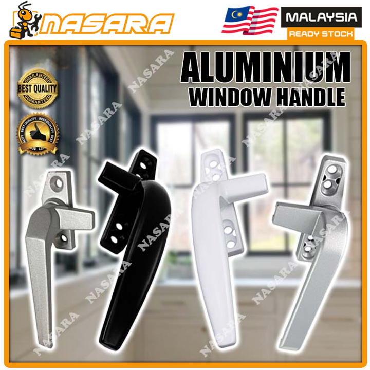 Nasara Aluminium Casement Window Handle Left / Right / Pemegang Cermin ...