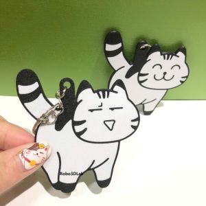 Móc khóa mèo bi xoay hài hước In 2 Mặt Cho Người Ngứa tay buồn tay Keychain mèo xoay bi vui nhộn dễ thương sáng tạo In 3D Robo3DLab
