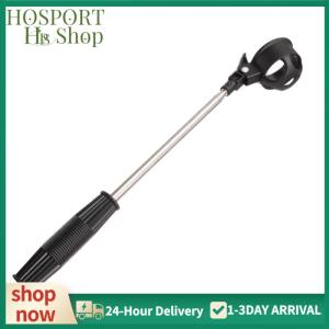 【HPS】 Steel Golf Ball Retriever 8 Sections Telescopic Golf Ball Picker for Water
