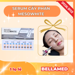 [Lẻ 1 ống] Serum Cấy Phấn Trắng Da Meso White Hàn Quốc