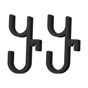 Space Saving Door Cabinet Hanging Rack Corrosions Resistant Bathroom Towel Clothes Coat Hanger Car Umbrella Holder