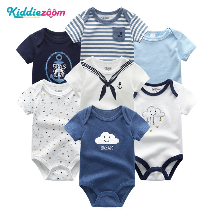 Kiddiezoom PCS baby romper boy clothes 100% Cotton Newborn Baby