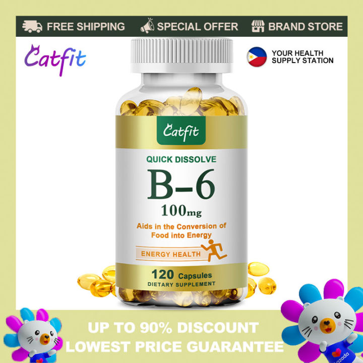 Super Vitamin B6 Capsules Folic Acid Vitamin B6 Supplement