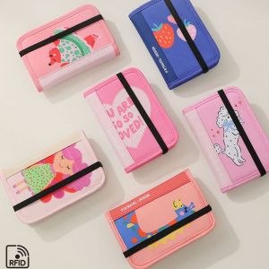 THOMA Túi xách Túi đựng hộ chiếu nylon Túi đeo chéo Người giữ thẻ Ví du lịch Di động Hộp đựng thẻ Túi đựng thẻ lưu trữ Phụ nữ