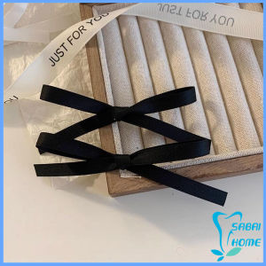 Easy กิ๊บติดผมหน้าม้า ประดับโบว์ กิ๊บติดผมริบบิ้นน่ารัก จํานวน 2 ชิ้น ต่อชุด Hairpins