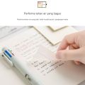 Set Sticky Notes Transparan 50 Lembar Label Stickers PET Tahan air dan halus Kertas Memo Sticky Note Post-It Anti Air Untuk Sekolah. 