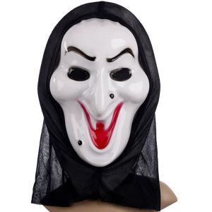 ER52858 Simple Scary Halloween Decoration Prom Party Supplies Trick Toys Cosplay Party Ghost Face Horror s Screaming Halloween s