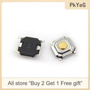 [COD] PkYeG Tool 20pcs 4*4*1.5mm Light Touch Switch ON/OFF Micro Switch Keys Button SMD 4pin Switches