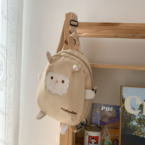 IELGY Travel backpack female Japanese cute lamb all-match messenger bag large-capacity backpack