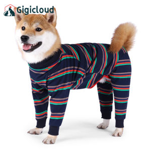 Gigicloud áo liền quần cơ thể phục hồi phẫu thuật cho chó áo đàn hồi cao chống liếm chống muỗi lo lắng cho du lịch bằng ô tô nhà