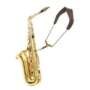 Saxophone Neck Strap PU Leather Sax Strap Padded for Alto Sax Tenor Clarinet Baritone Soprano Horn Musical Instruments