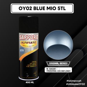 Sapporo Ultimate OY02 Blue Mio 5TL / Sapporo Ultimate / Cat Semprot / Cat Aerosol Terbaik / Sapporo Spray / Sapporo