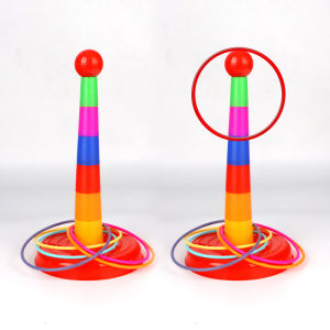 Throwing Circle Game Kids Fun Circle Ferrule Toy Parent-Child Interactive Early Education Toy Indoor Throwing Quoits Ring Games Kids Gifts | Cute Baby