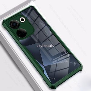 For Tecno Camon 20 30 Pro Casing For Tecno Camon 20 30 18 Pro 20Pro 30Pro18P Camon20Pro Camon30Pro  4G 5G Acrylic Clear Phone Case Shockproof Cases Lens Protection Bumper Casing Back Cover