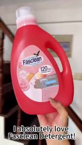 Fragrant Liquid Detergent 2kg/Bottle Cleaning Rapid Stain Removal Long Lasting Freshness Antibacterial Softener [Minimum Oder 4 Bottles] 40%↑