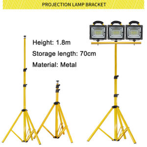 400W Emergency Light Waterproof Rechargable Outdoor Waterproof Camping LED Floodlight Heavy Duty Multifunctional Spotlight with Rack Outage Street Home Portable Work Light Street Light High Power Project Construction Lighting Lamp
